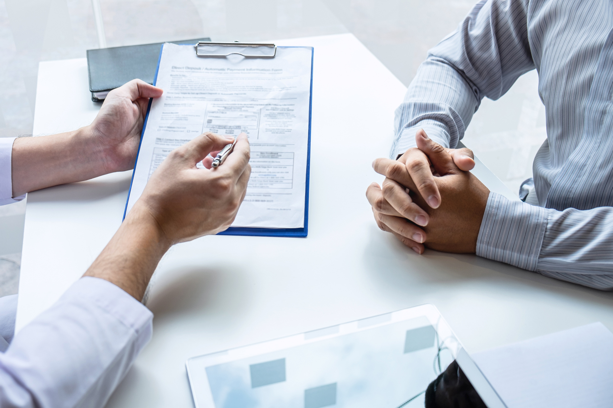 Doctor Consulting with Patient